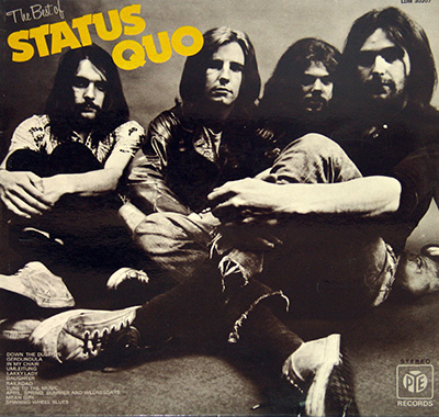 STATUS QUO - Best of Status Quo  album front cover vinyl record